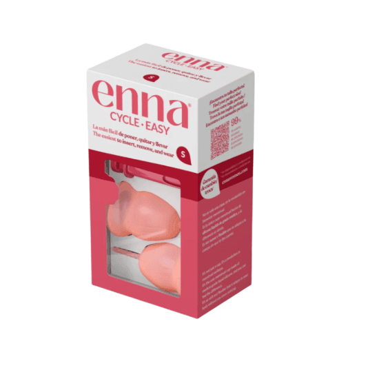 Enna Cycle Easy Pack 2 Copas Menstruales Talla S + Caja Esterilizadora + Aplicador