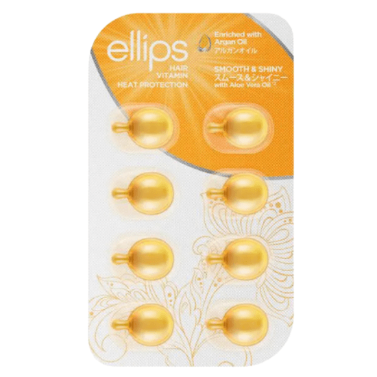 Ellips Serum Capilar Amarillo 8 Caps Suavidad Brillo