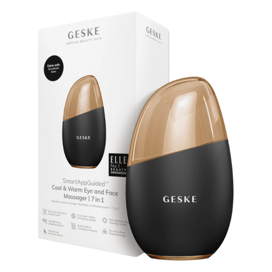 Geske Cool & Warm Eye And Face Massager Negro 7 En 1