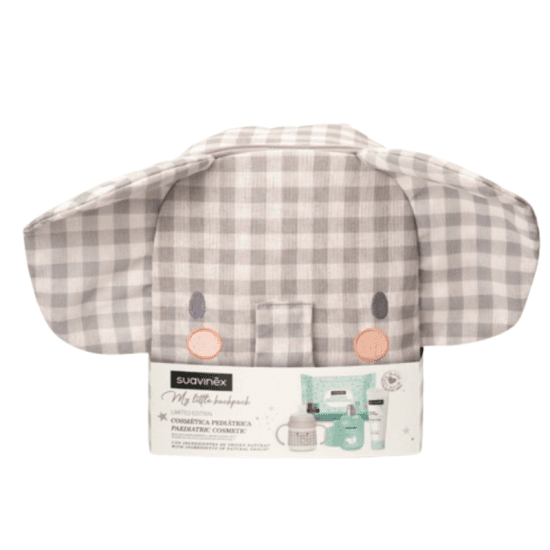 Suavinex My Little Backpack Toallitas 25 Uds + Colonia Memories 100ml + Pomada Protectora 50ml + Biberón Asas 150ml