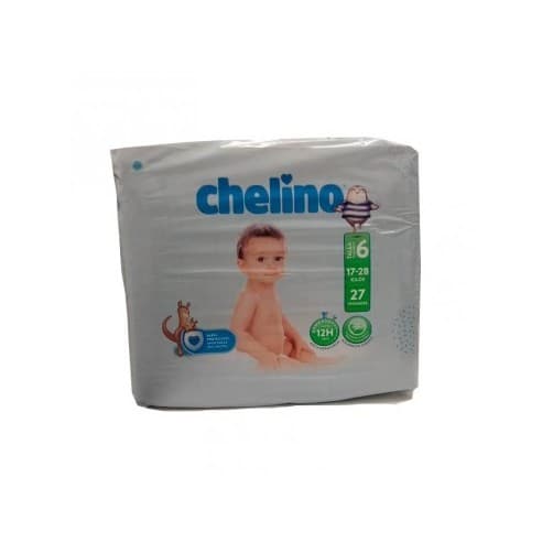 Pañal Chelino Talla 6 (17-28 Kg) 27 Unidades