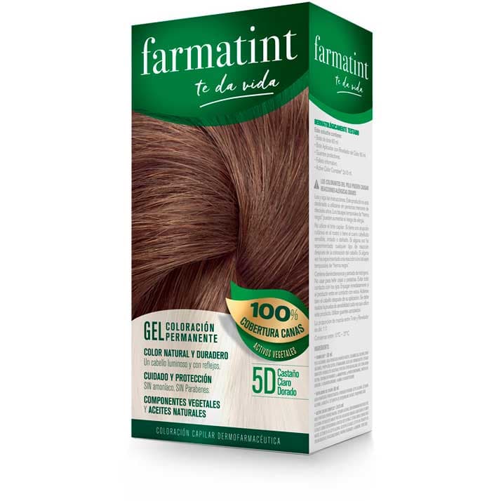 Farmatint 5 D Castaño Claro Dorado