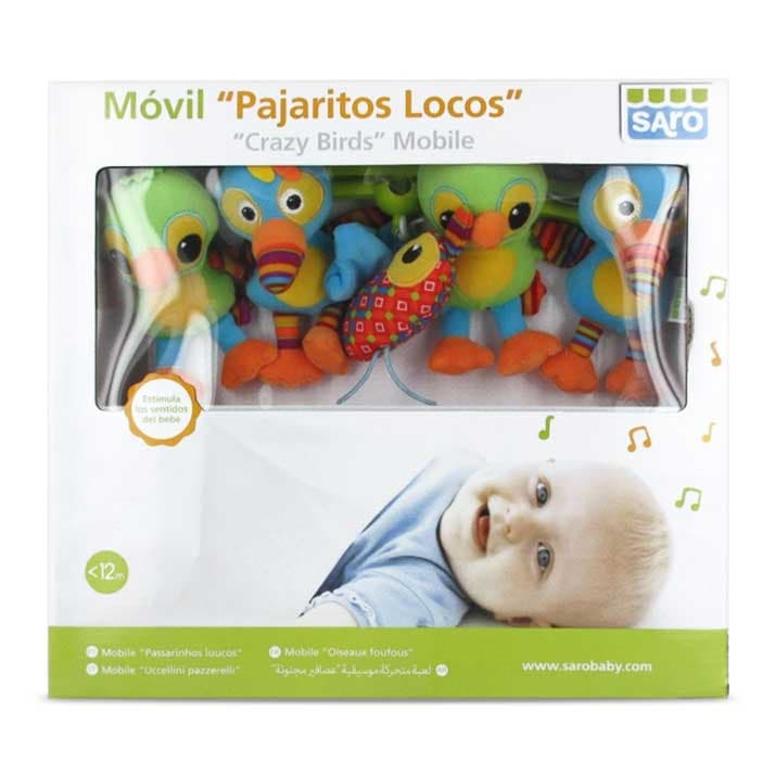 0656 Saro Movil Musical Pajaritos Locos