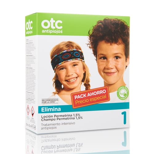 Otc Antipiojos Pack Permetrina (Locion+Champu)