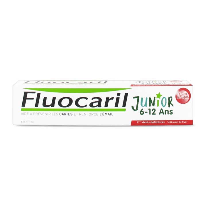Fluocaril Junior Gel Frutos Rojos 75Ml
