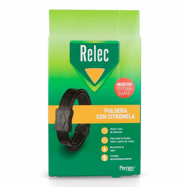 Relec Pulsera Aromatica Familia Negra