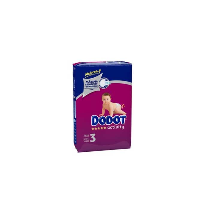 Dodot Activity Jumbo Pack Talla 3 66 uds..