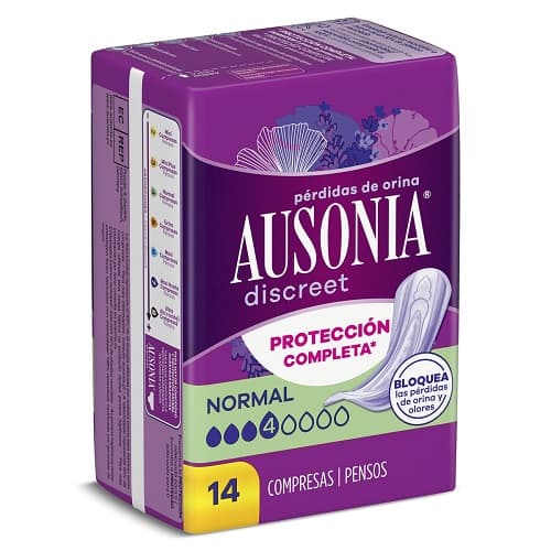 Ausonia Discreet Normal 14 Compresas