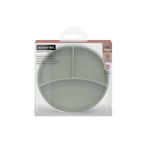 Suavinex Plato Con Division Silicona