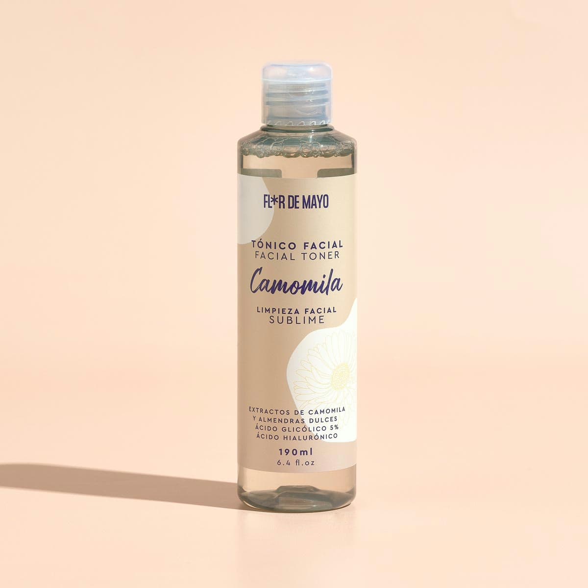 Tónico Facial Sublime Camomila. Efecto peeling suave.