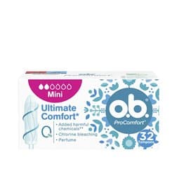 O.B. Procomfort Mini Tampón 32 Un