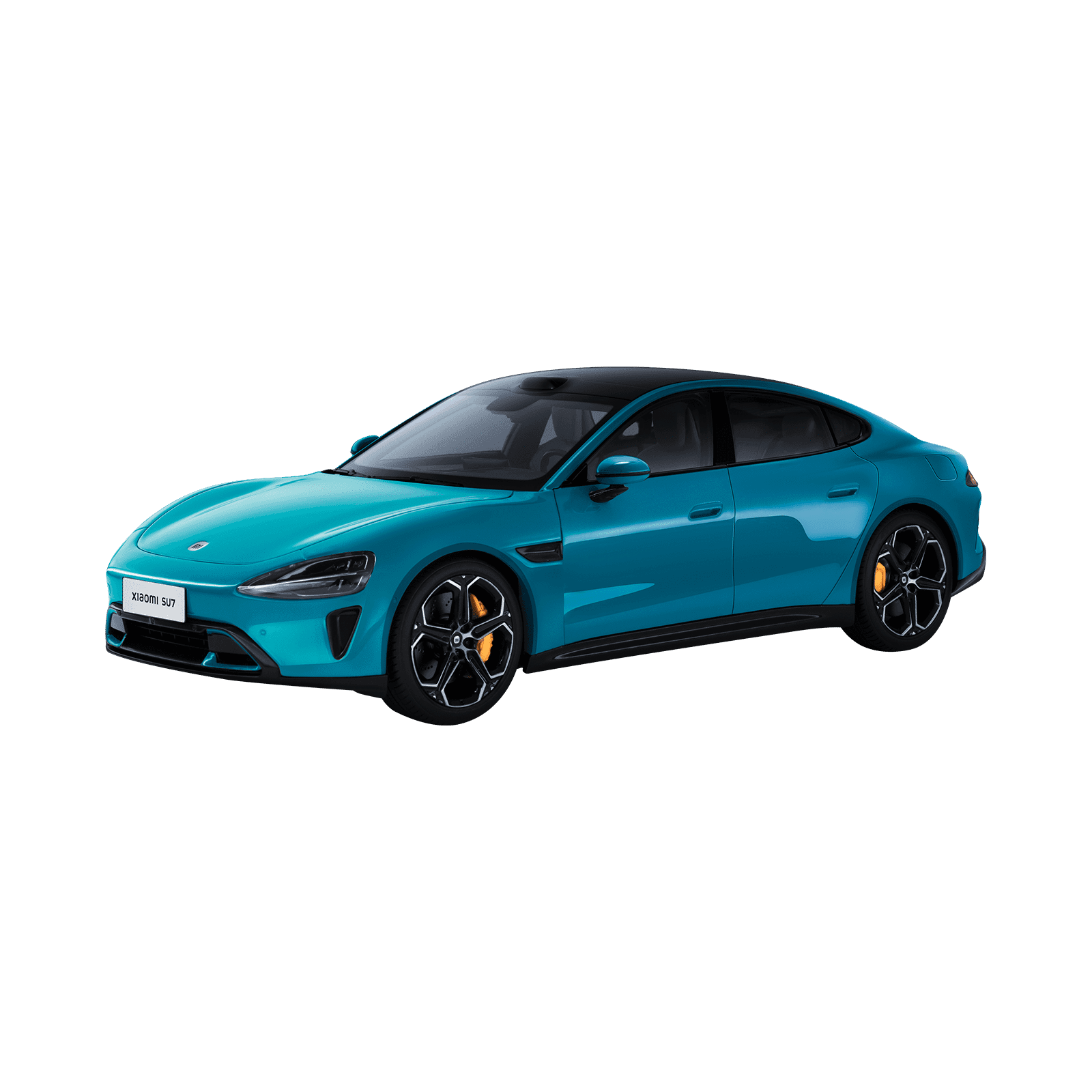 Xiaomi SU7 1/18 Die-cast Model Car Naranja lava