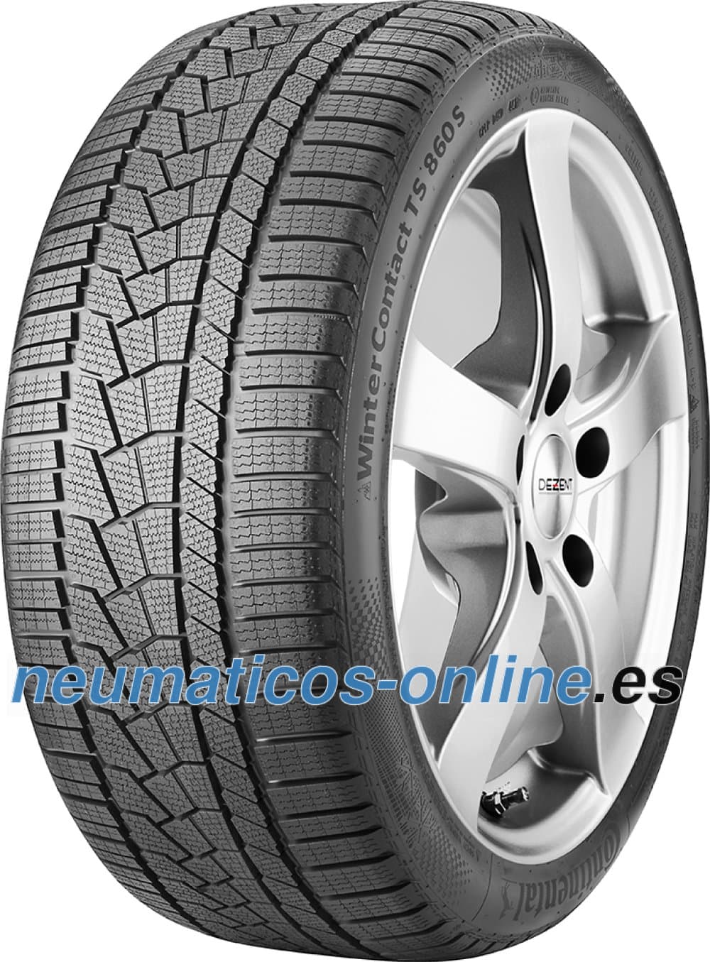 Continental WinterContact TS 860 S ( 225/50 R18 99V XL *, EVc, con protección de llanta lateral )