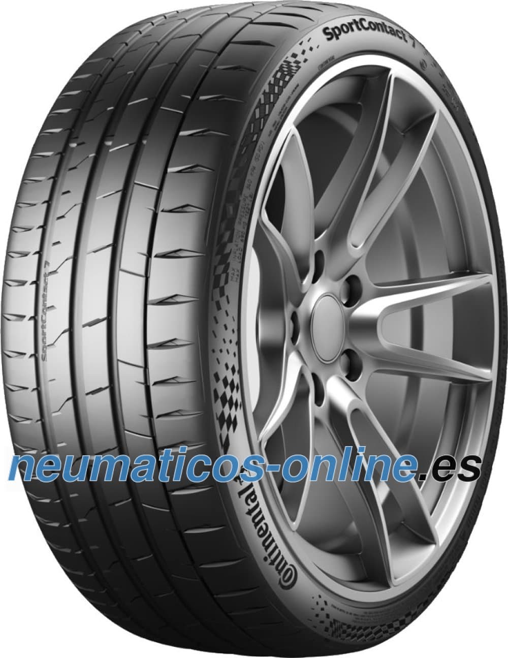Continental SportContact 7 ( 285/35 ZR20 (104Y) XL EVc, con protección de llanta lateral )