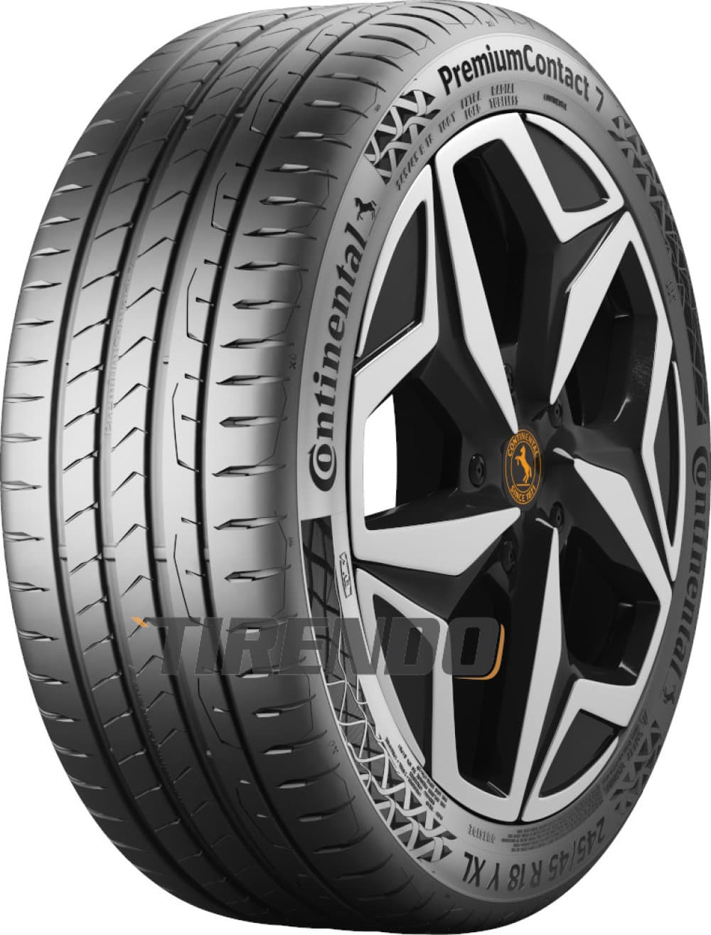 Continental PremiumContact 7 ( 235/60 R18 107V XL EVc, con protección de llanta lateral )