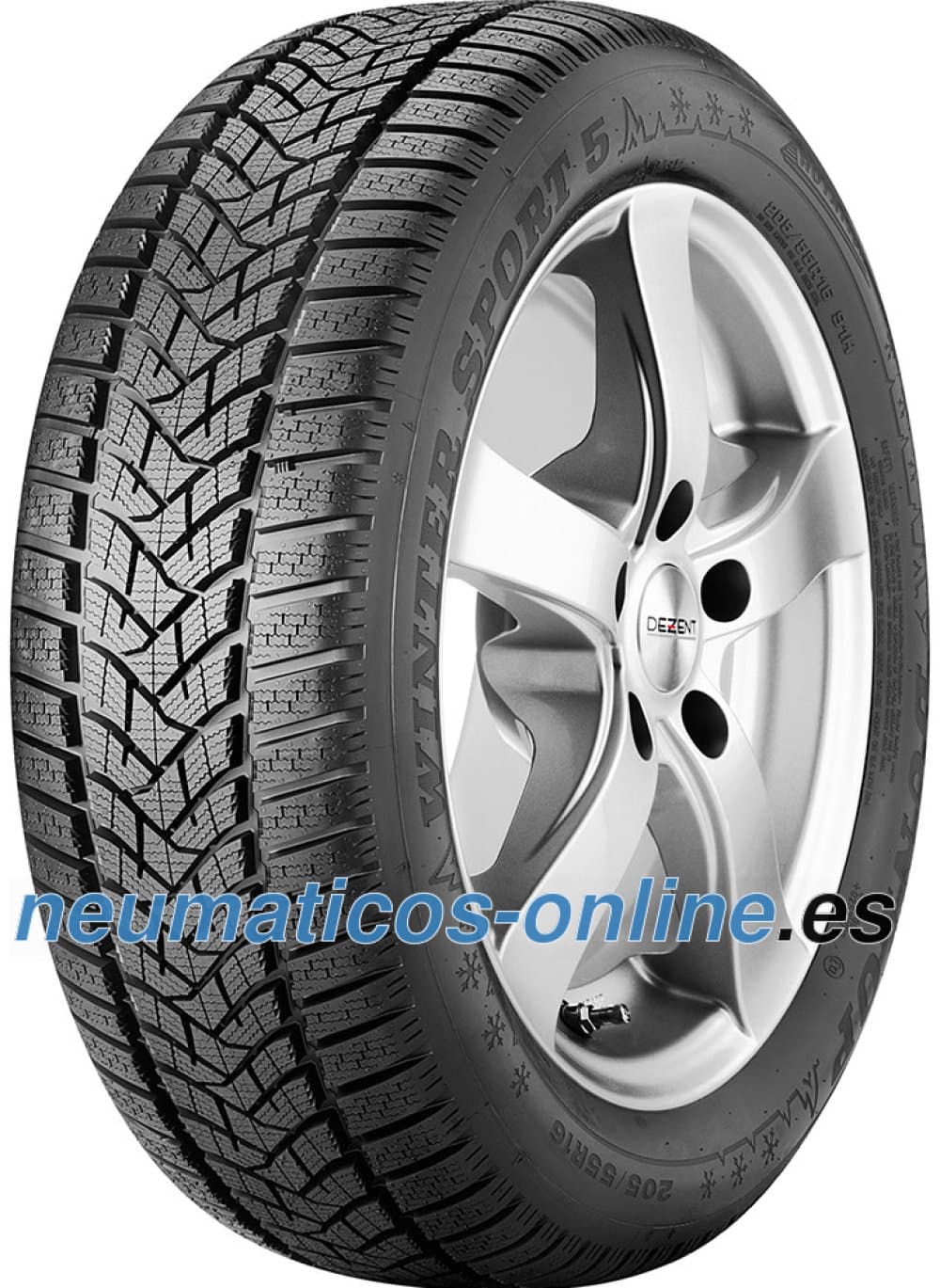 Dunlop Winter Sport 5 ( 225/45 R17 91H, con protector de llanta (MFS) BLK )