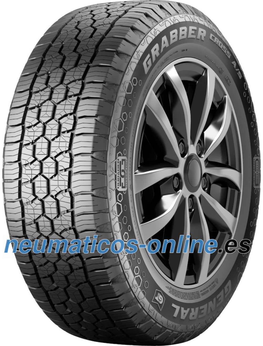 General Grabber Cross A/S ( 225/55 R18 98V EVc, con protección de llanta lateral )