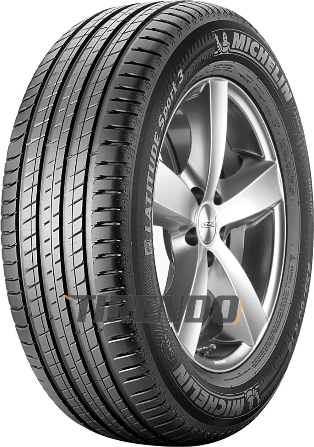 Michelin Latitude Sport 3 ( 255/55 ZR19 (111Y) XL EV Suitable, N0, con cordón de protección de llanta (FSL) )