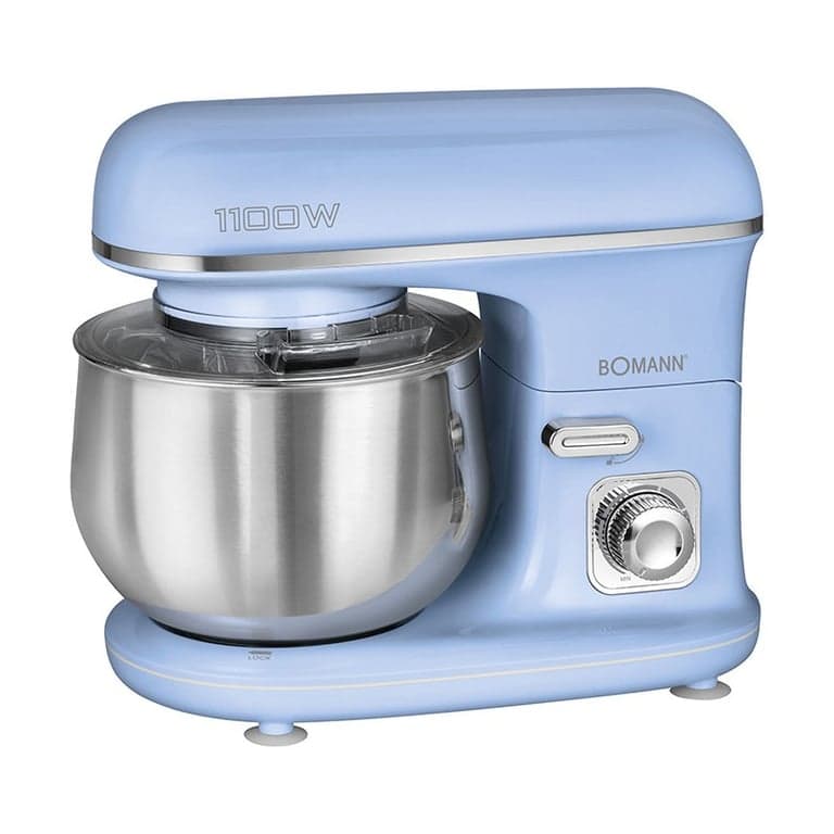 Robot de cocina multifuncional 5L 1100W Bomann KM 6030 CB Azul - Nuevo