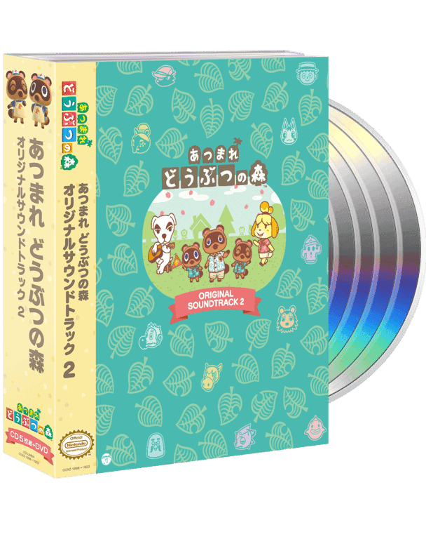 Animal Crossing Banda Sonora Original 2 - 5 CD + 1DVD - Nuevo