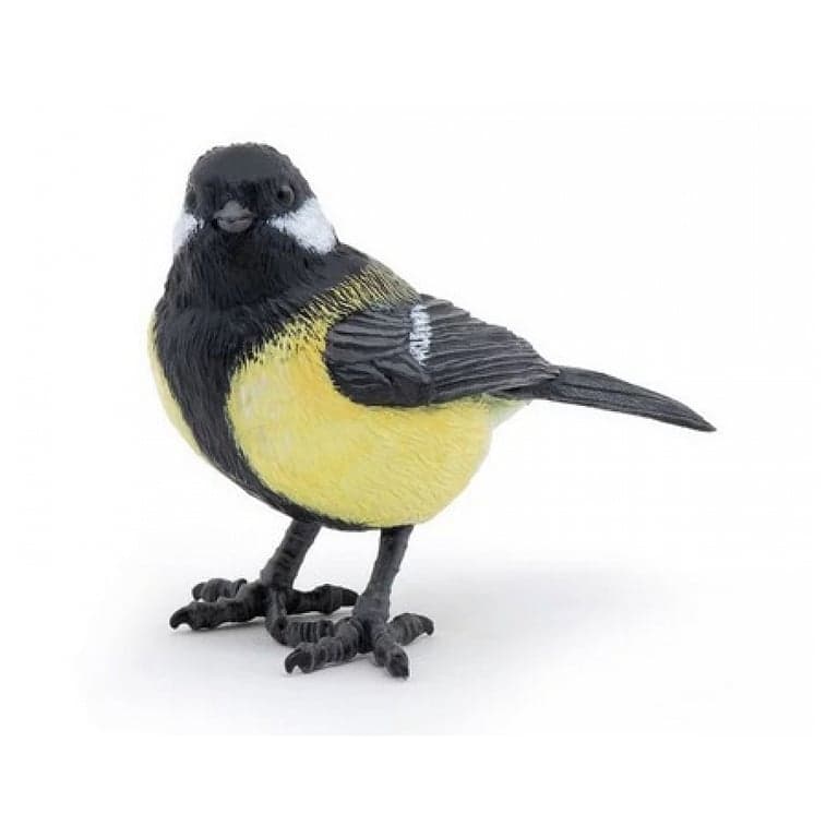Figurita Carbonero: Pájaro Colorido y Encantador para Decoración - Nuevo
