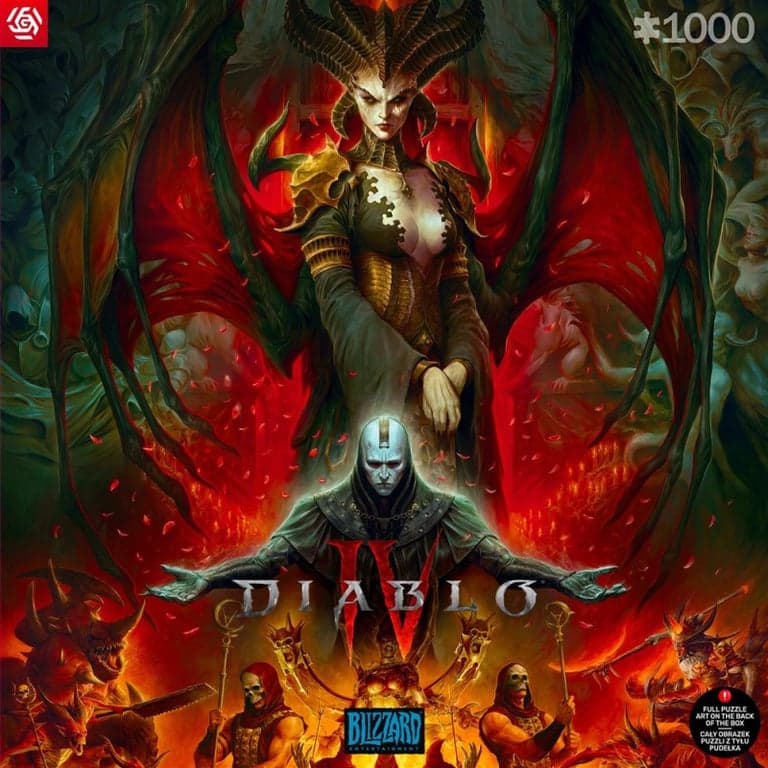 Diablo IV Lilith 1000 piezas puzzle Composición - Nuevo