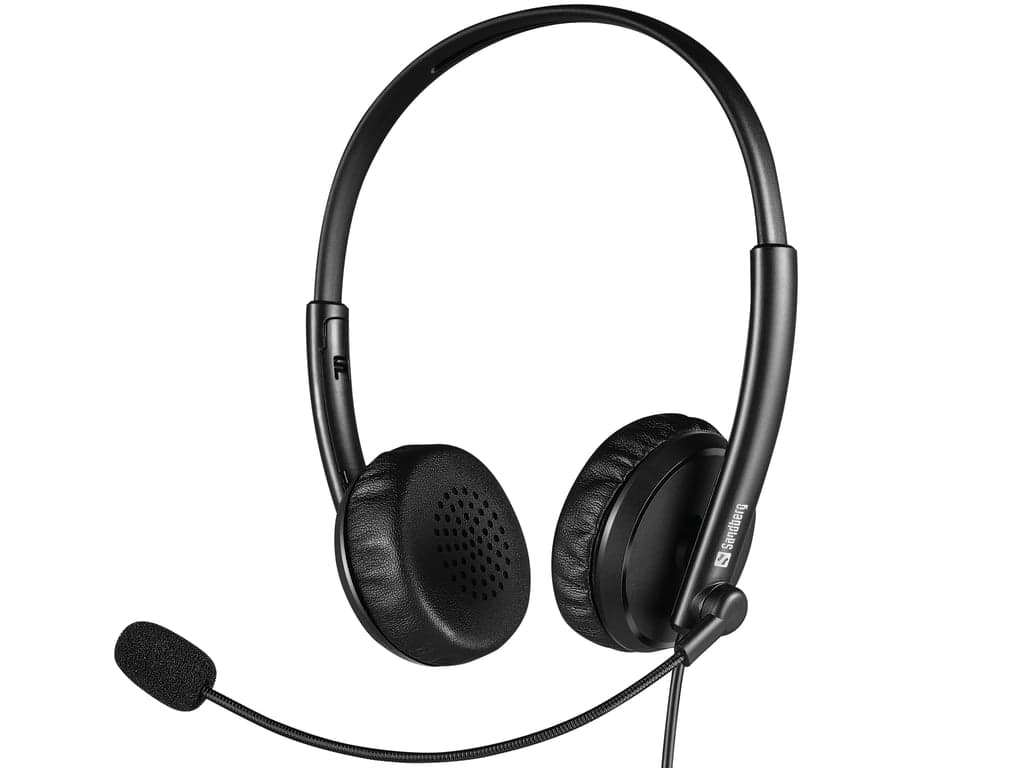 Sandberg 126-21 Earphone/Headset Wired Headband Office/Call Centre Negro - Nuevo