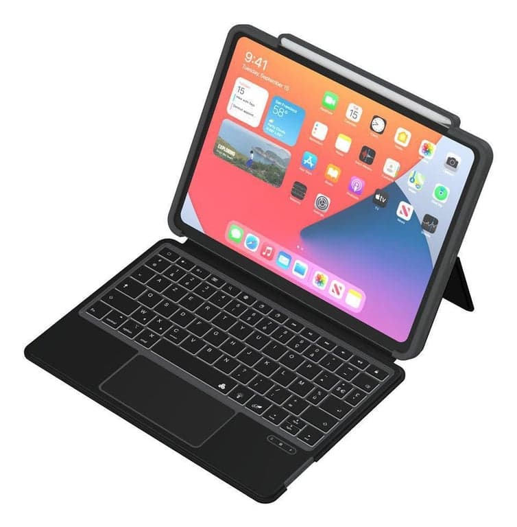 MW MW-300097P funda para tablet 27,9 cm (11 ) Folio Negro - Nuevo