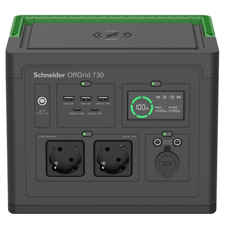 APC PPS730-GR estación de alimentación portátil Litio-Ion (Li-Ion) 995 W 6,4 kg - Nuevo