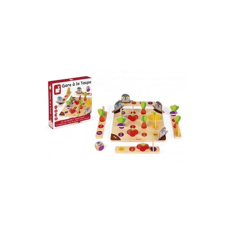 Gare à la Mole - Divertido juego de mesa familiar - Nuevo