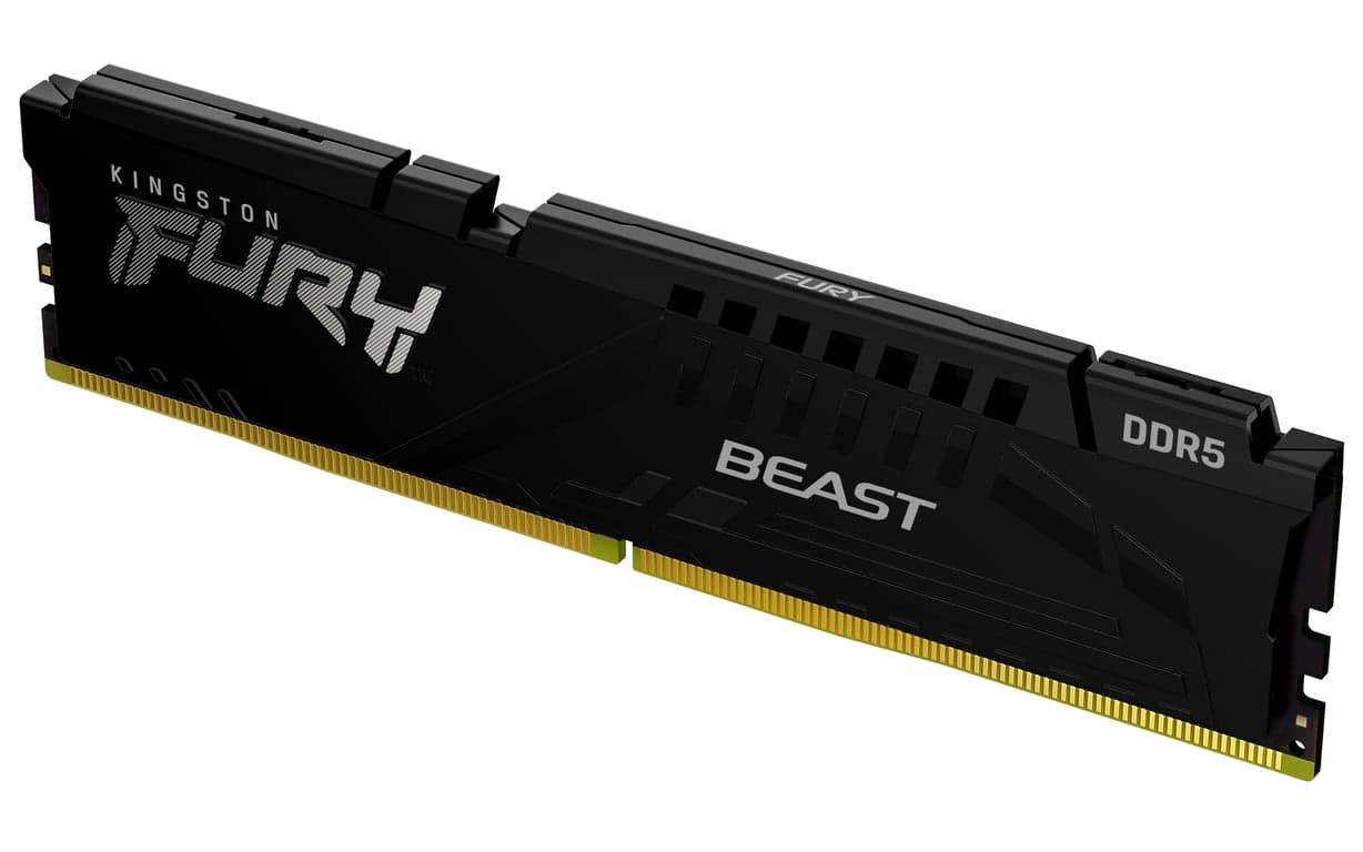 Kingston Technology FURY Beast 32GB 5600MT/s DDR5 CL40 DIMM Black - Nuevo