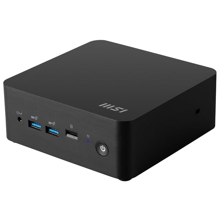 MSI Cubi NUC 1MG-263EU Intel Core 5 120U 16 GB DDR5-SDRAM 512 GB SSD Windows 11 Pro Mini PC Negro - Nuevo