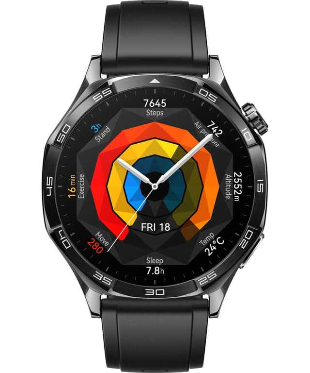 Huawei WATCH GT5 46mm 3,63 cm (1.43 ) AMOLED Digital 466 x 466 Pixeles Negro GPS (satélite) - Nuevo