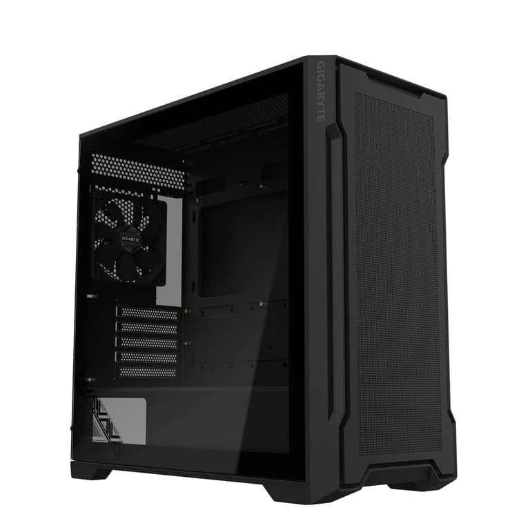 GIGABYTE C102 GLASS Midi Tower Negro - Nuevo