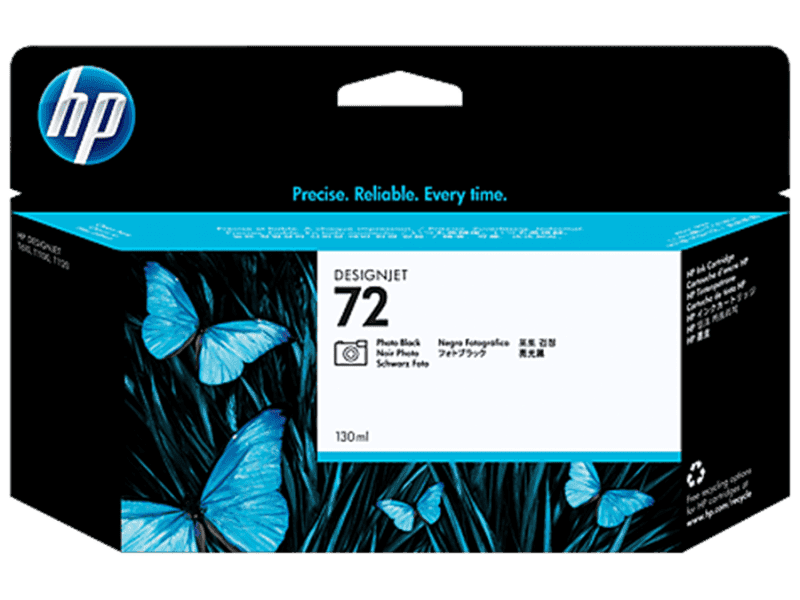 CARTUCHO DE TINTA HP Nº72 130 ml Photo Negro - C9370A - Nuevo