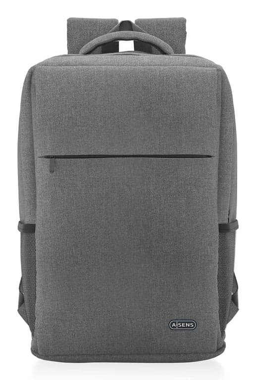 AISENS ASBG-BP081-GR mochila para ordenadores portátiles 43,2 cm (17 ) Mochila Gris - Nuevo