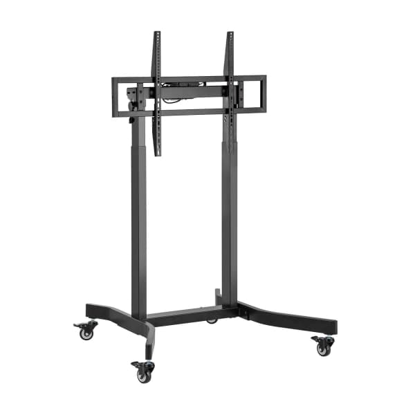 Soporte de suelo motorizado Aisens PRO con ruedas para monitor/televisor 120 kg de 55 a 100 - - Nuevo