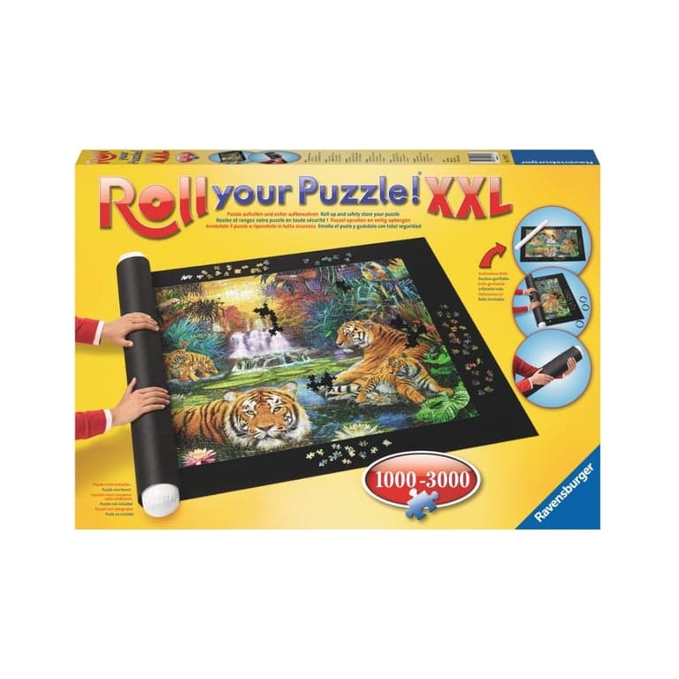 Alfombrilla de Fieltro XXL para Puzzles de 1000 a 3000 Piezas - Almacenamiento Práctico - Nuevo