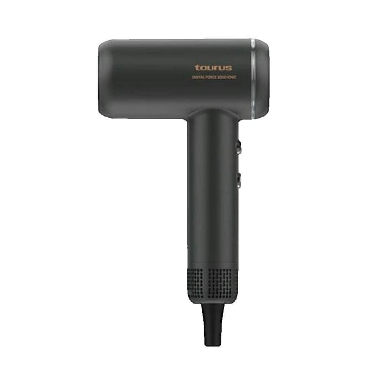 Secador de pelo Taurus Digital Force 2000 Ionic Negro - Nuevo