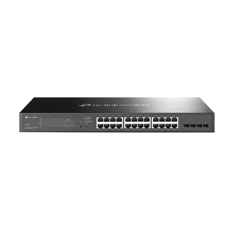 TP-Link Omada TL-SG2428P Gestionado L2/L2+ Gigabit Ethernet (10/100/1000) Energía sobre Ethernet (PoE) 1U Negro - Nuevo