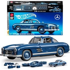 Mega Hot Wheels Premium Mercedes 300sl - Nuevo