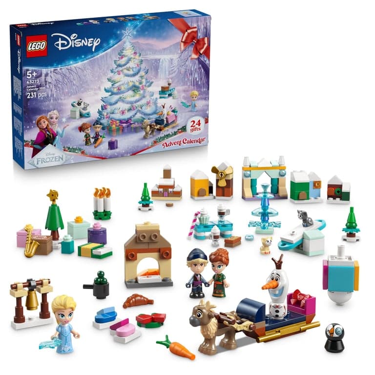 | Disney La Reina de las Nieves 43273 El Calendario de Adviento 2025 - Juguetes a partir de 5 años - Nuevo