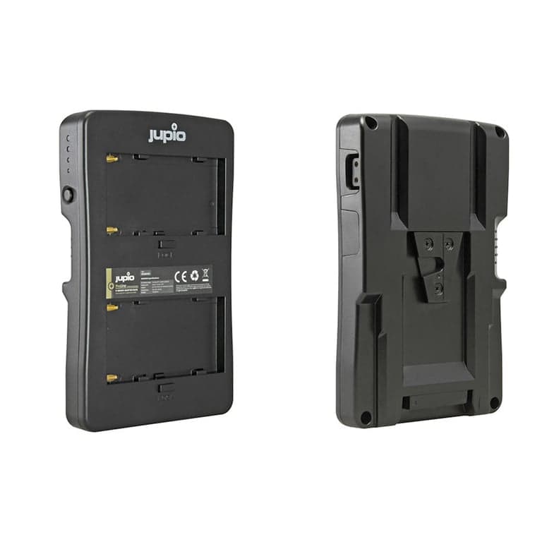 JUPIO ProLine V-Mount Placa adaptadora compatible con 2x Sony NP-F Series - Nuevo
