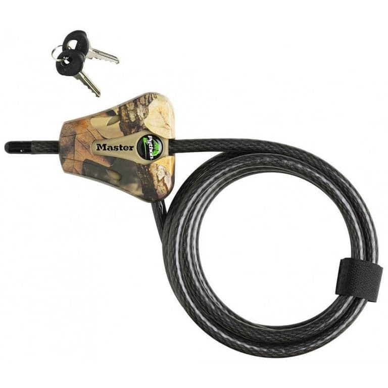 BROWNING Cable autobloqueante camuflado master lock python 8mm - Nuevo