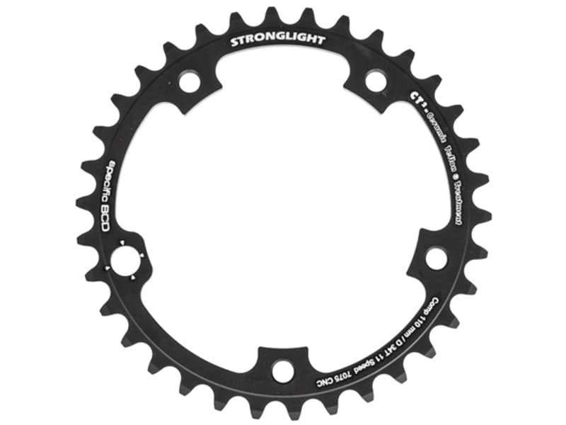 Stronglight CT2 Zicral Chainring for Campagnolo 110 mm 11-Speed 34T
