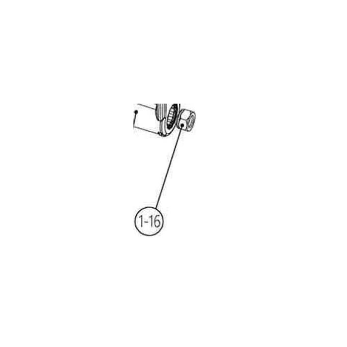 BuzzRack locking nut M12