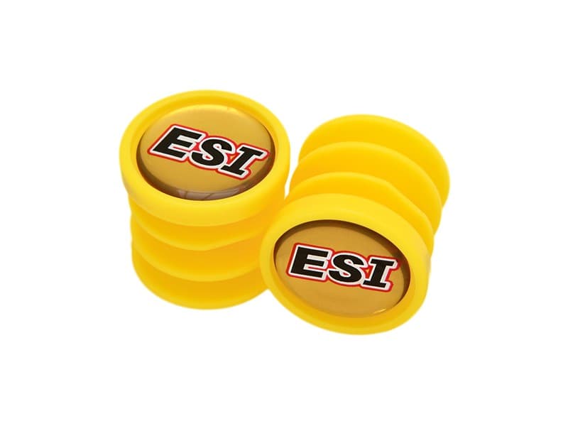 ESI Grip End Plugs 2 pcs Yellow