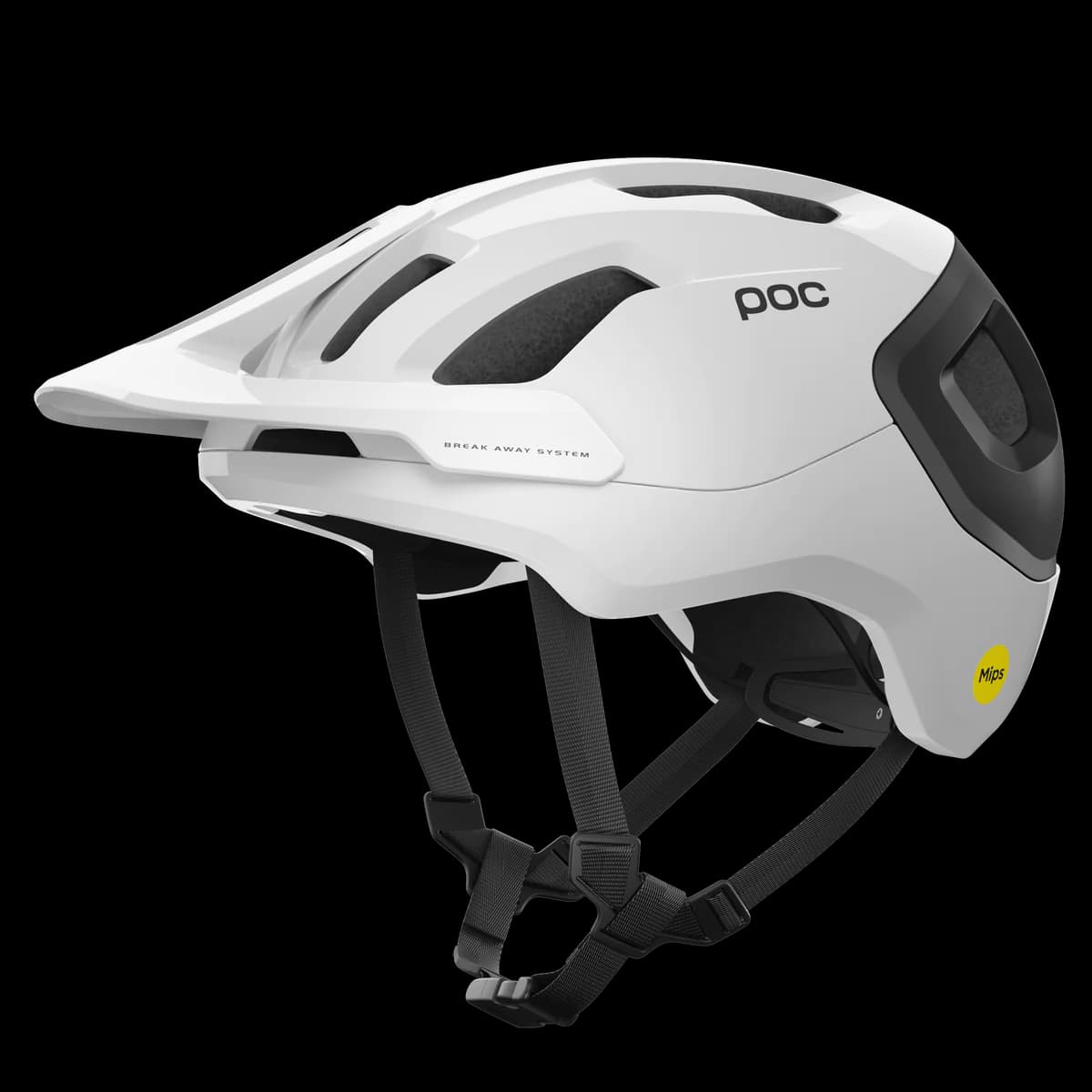 POC Axion Race MiPS Hydrogen White/Uranium Black Matte