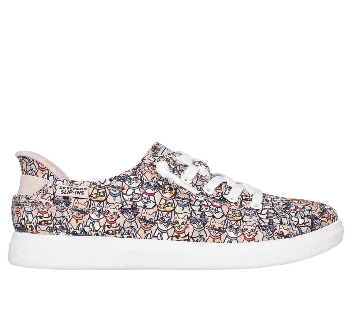 Skechers Slip-ins: BOBS D'Vine - Kitty Cool, talla 37.5, Vegan