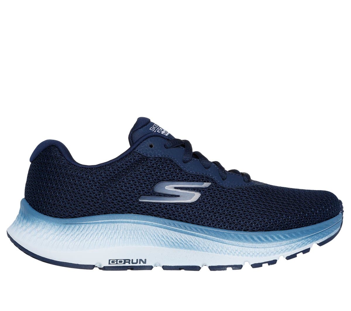 Skechers GO RUN Consistent 2.0 - Fast Pace en Azul Marino/Azul, talla 36